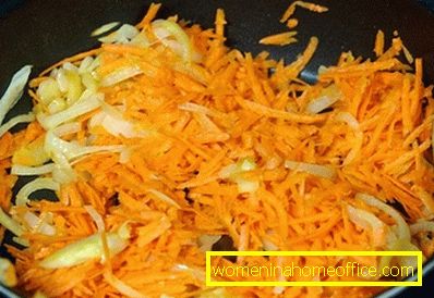 Cipolle e carote fritte